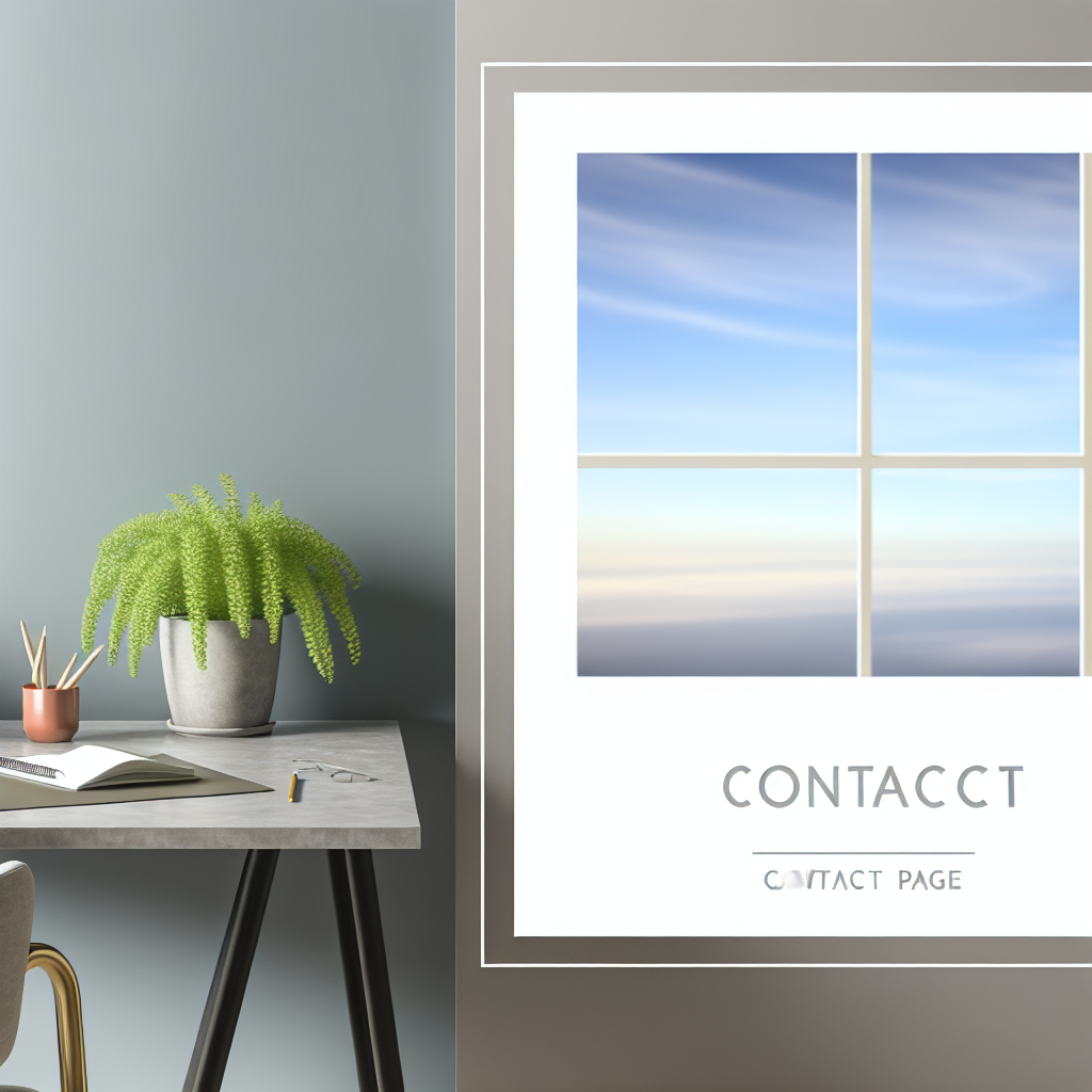 Our peaceful workspace