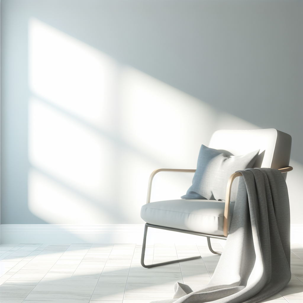 Peaceful midday rest moment in natural daylight